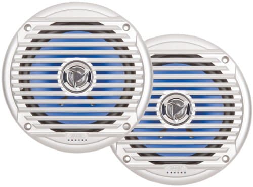 Jensen MSX60SR Coaxial Waterproof Speakers - 6.5", 130 Watt