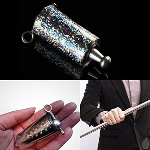 Appearing Cane Metal Silver Magic Trick Close Up And Pop Out Tool by Appearing