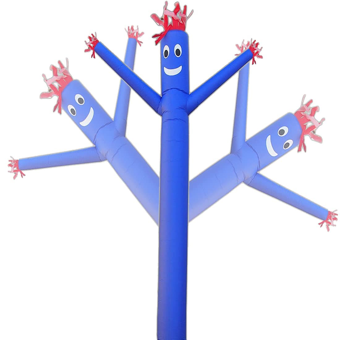 20ft Sky Air Puppet Dancer Inflatable Arm Flailing Tube Man Attachment - Wacky Wavy Wind Flying Dancing Man for DIY Stand Out Advertising - (Blower Not Included)