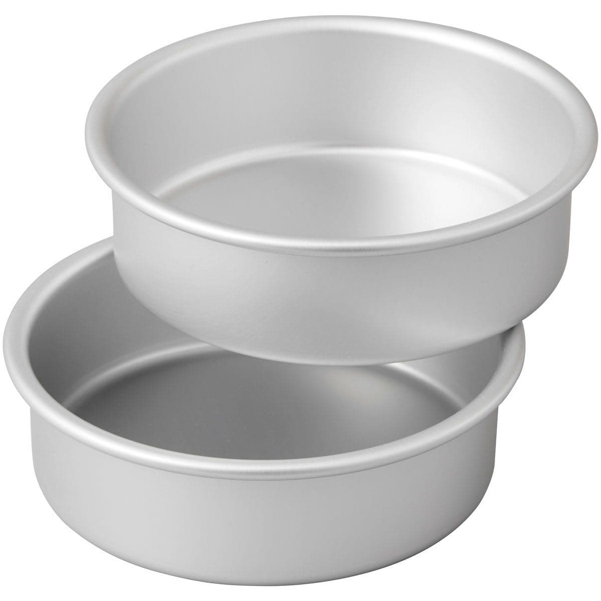 Small and Tall Aluminum 2 x 6-inch Layer Cake Pan Set, 2- Piece