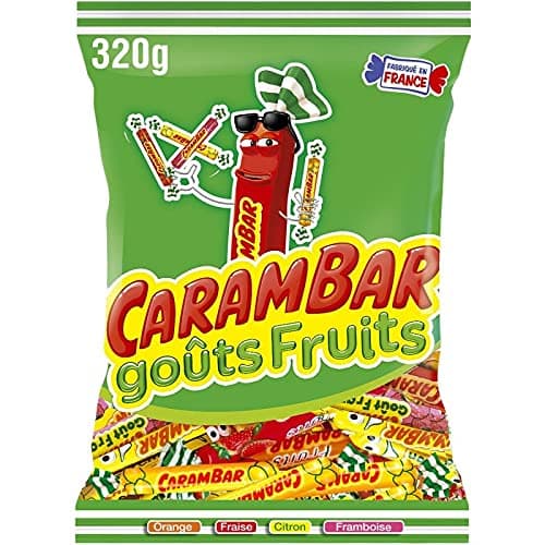 Carambar - 320G Fruits - Lot of 4 - Price Per Lot - Fast Delivery
