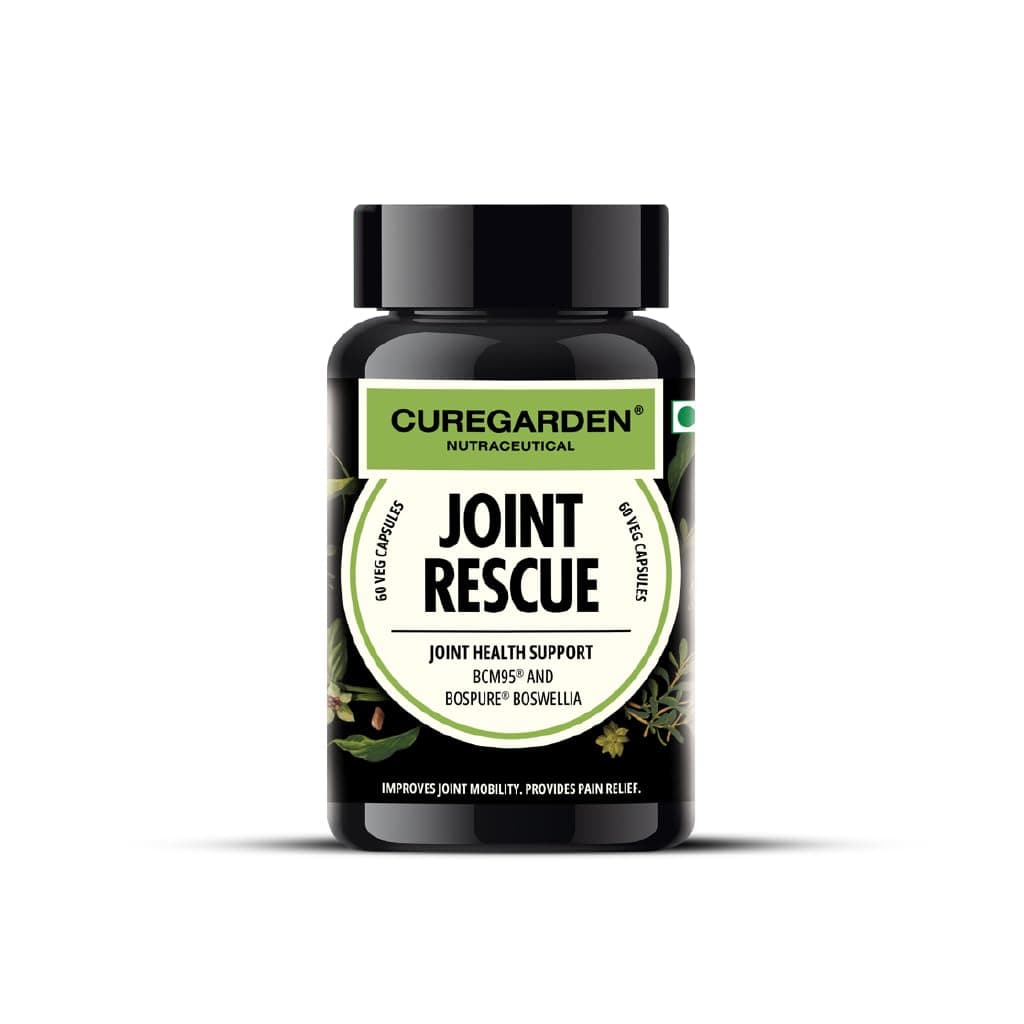 Joint Rescue | Natural Joint Health Rejuvenator with Curcumin (BCM-95) & Boswellia Boosts Bone Integrity, Joint Mobility & Joint Health