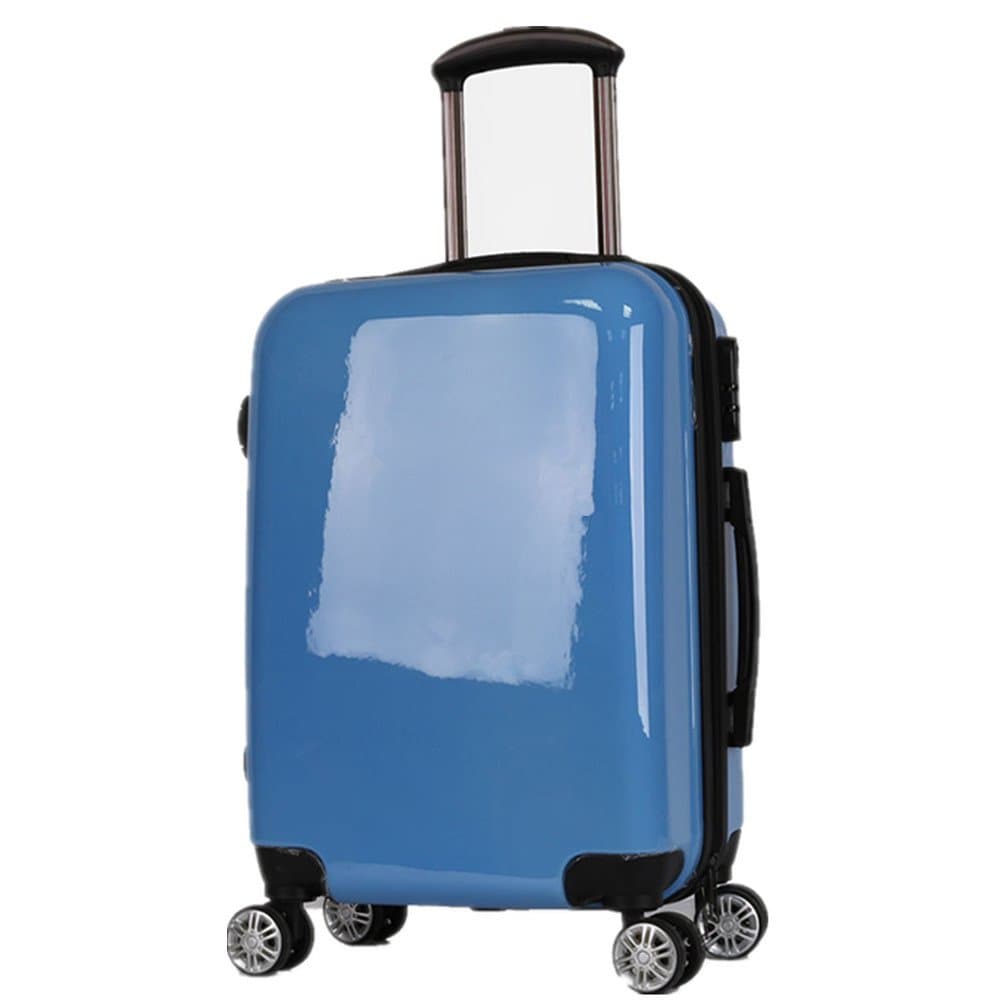 YHDD ABS + PC Rack Box, wear-Resistant, Weight Reduction, Box, Waterproof, Anti-Theft, Boarding Box, Seismic, Leisure Luggage Boarding Box, Baolan, 20/24/28 (Size : 28)