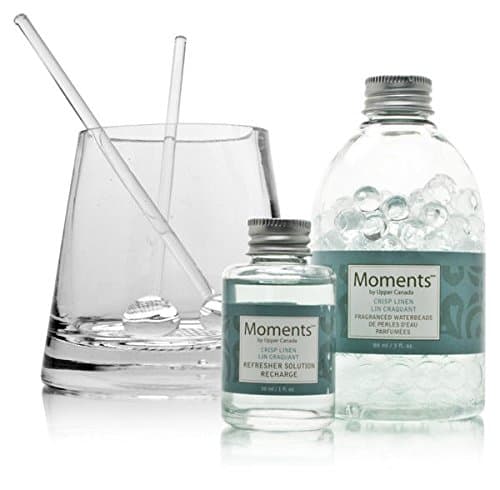 Upper Canada Soap & Candle Moments Waterbead Diffuser, Crisp Linen