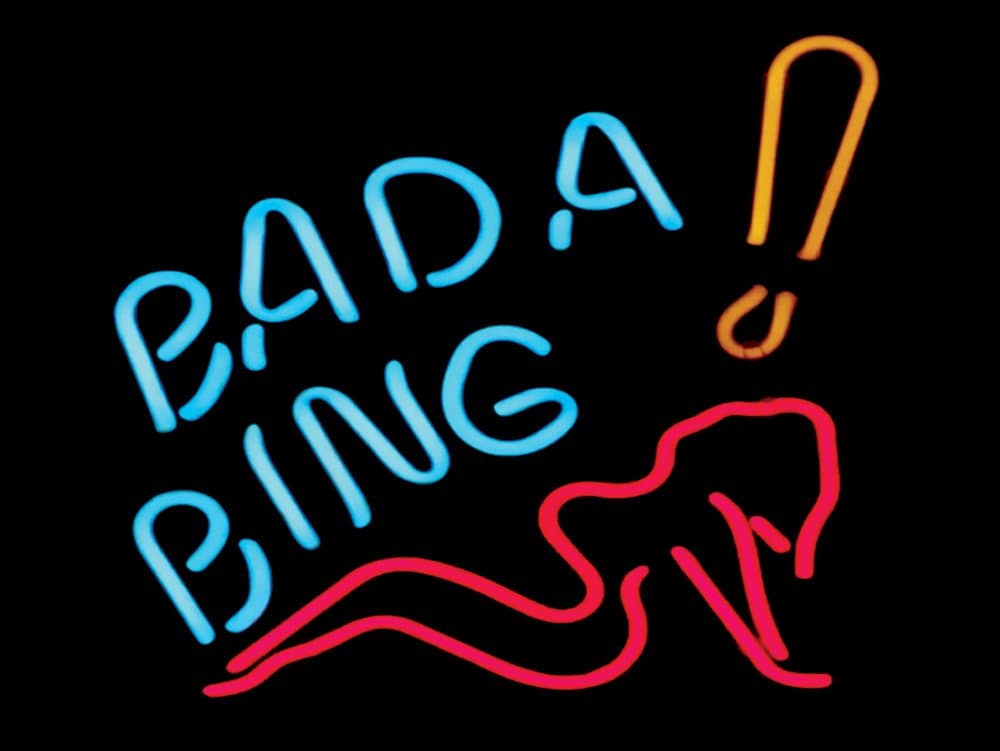 The Sopranos - Bada Bing! (1) XXL ONE PIECE NOT SECTIONS Glossy Poster Art Print! **SAME DAY SHIPPING**