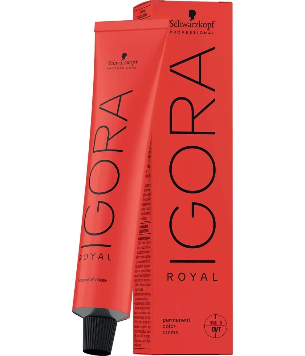 Schwarzkopf Professional Igora Royal Permanent Hair Color, 1-1, Blue Black, 60 Gram