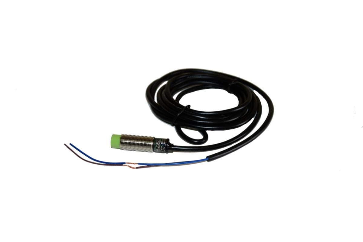 Autonics Sensor, Inductive Prox, 12mm Round, Non-Shielded, DC, NO, 2 Wire, 12-24 VDC PRT12-4DO