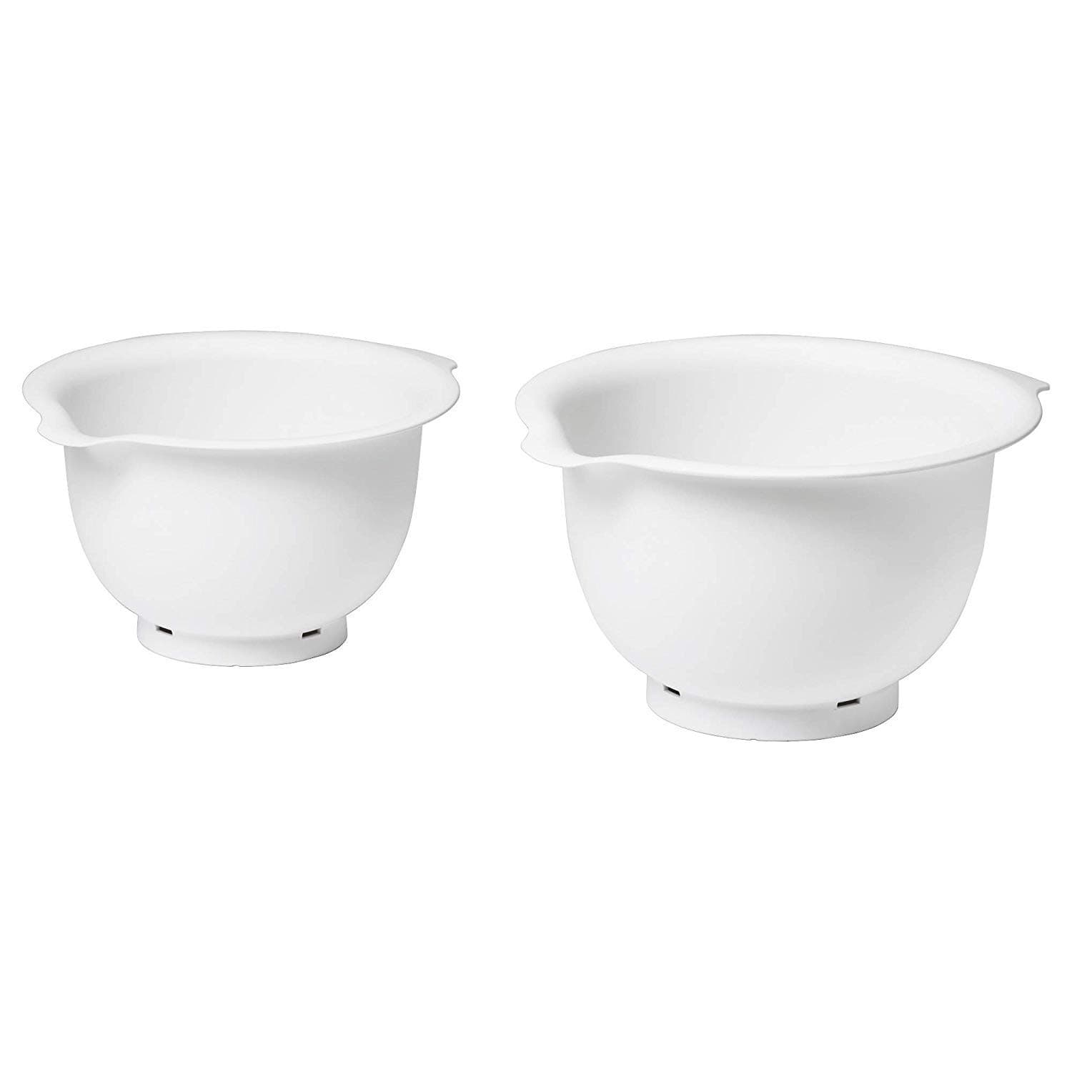Digital Shoppy IKEA Vispad Mixing Bowl Set of 2 White 504.217.91