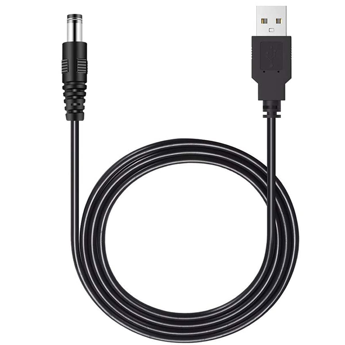 Dog Bark Collar Charging Cord, DC5.5 USB Charging Cable Compatible with DogRook/ Authen/ PETEDU Anti Barking Training Collar