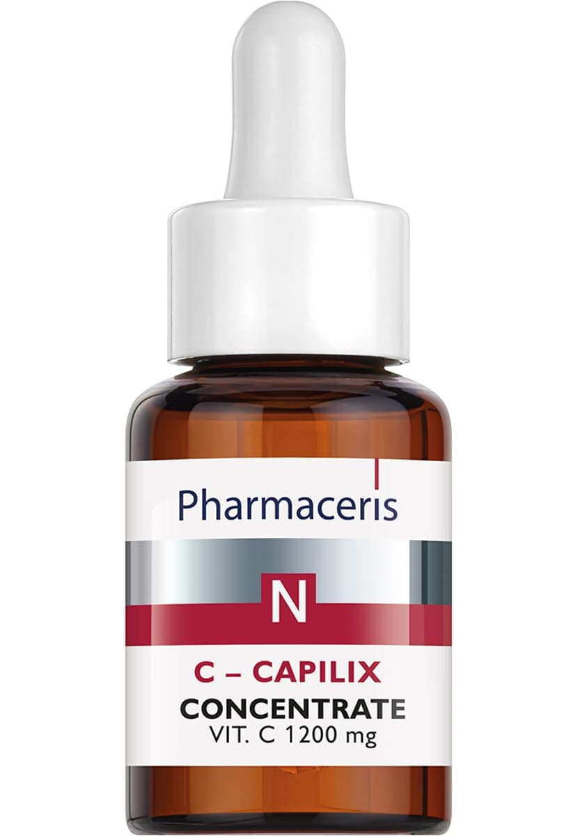N C-Capilix, Serum for Vascular Skin, Concentrate with Vitamin C 1200 mg, Prevents Skin Pigmentation, Vitamin E, Anti Aging - 30 ml