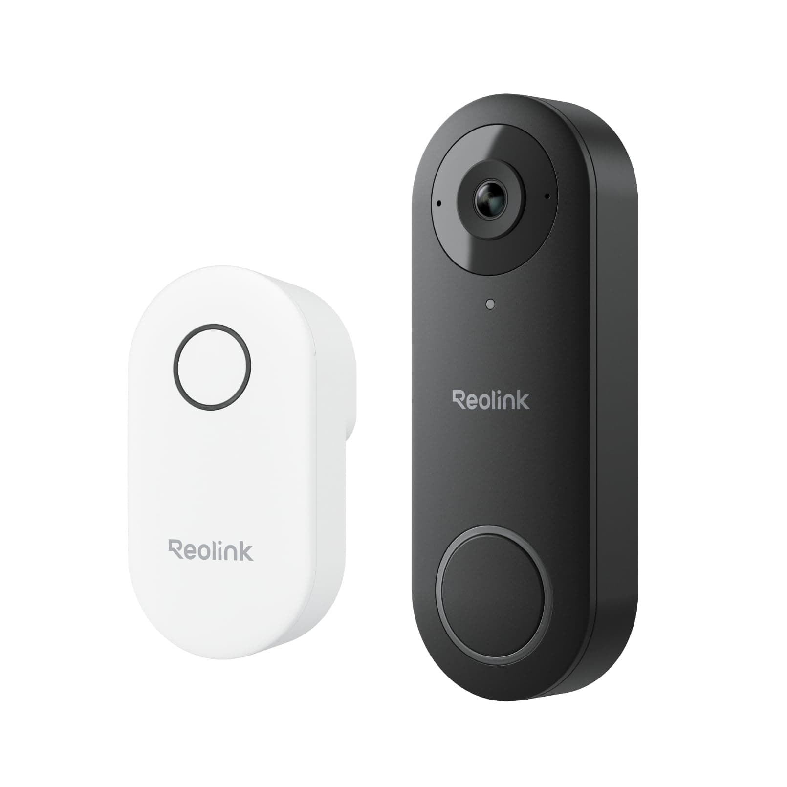 REOLINK Video Doorbell WiFi Camera - Wired 2K Outdoor, 5G&2.4G WiFi, 4:3 Wide View Angle, Smart Detection, Local Storage, No Subscription Front Door Home Security, Customized Chime V2