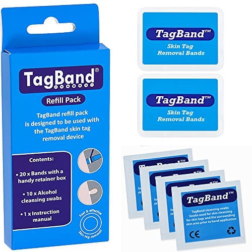 TagBand Refill Band Pack for Skin Tag Remover Device by TagBand