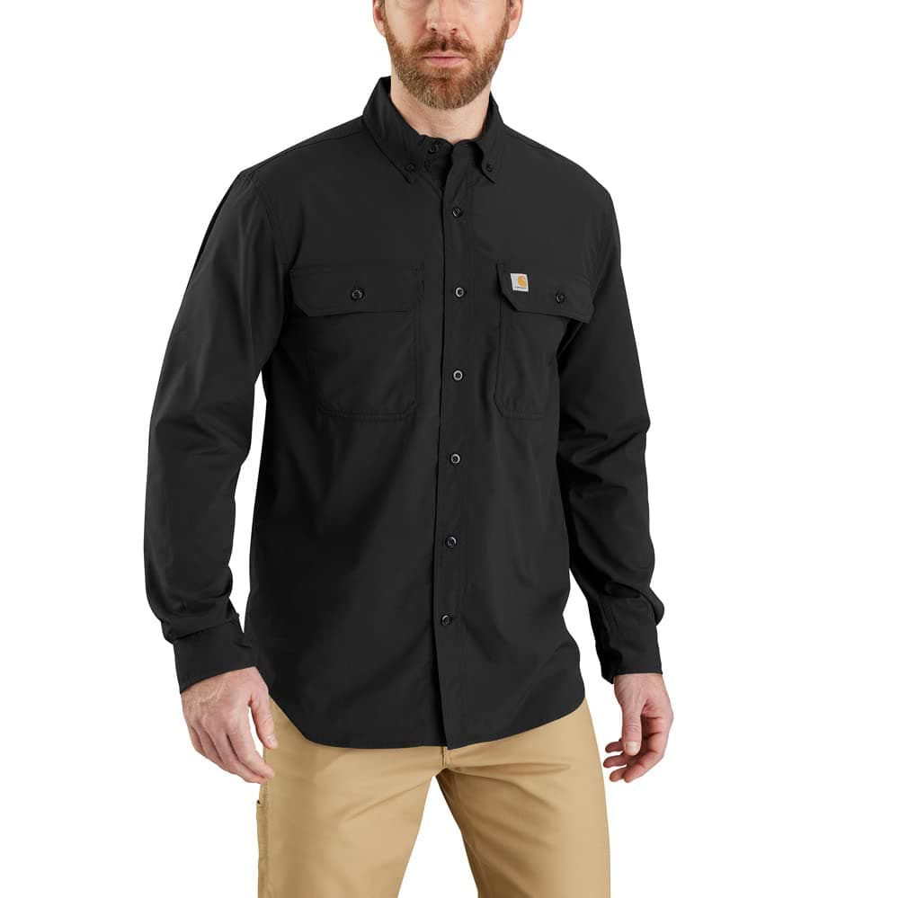 Carhartt Men's Force Relaxed Fit Lightweight Long- Sleeve Shirt
