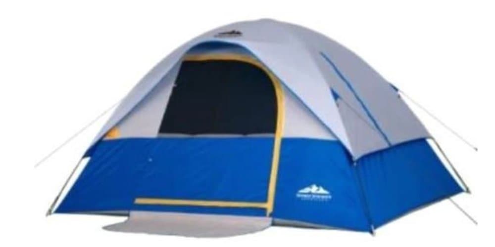 Northwest Silver Dome Tent - Quick Camp Tent - 10 x 8- with Lasting Rain Protection - Sleeps 4