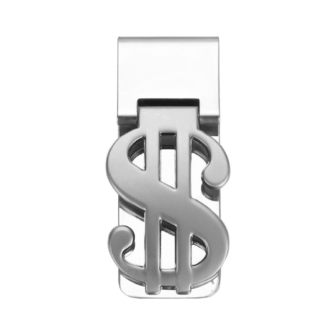 Stainless Steel Money Clip Credit Card Holder …