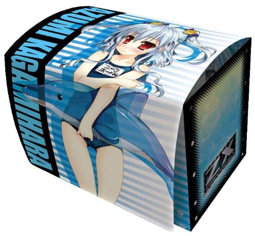 Z/X Ignition Azumi Kagamihara Swimwear Ver. Card Game Character Deck Box Case MAX Collection & Divider/Separator Anime Loli Girl Swimsuit Bikini Zillions of Enemy ZX Illust. Takuya Fujima by Broccoli