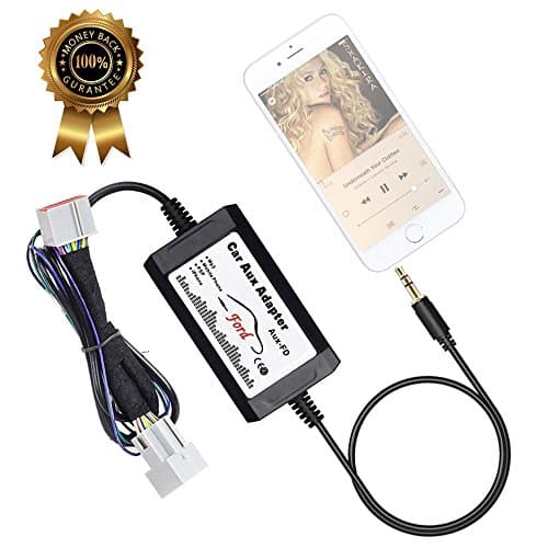 DOXINGYE Car Audio Radio 3.5mm Aux-in MP3 Player Interface CD Changer Adapter for Ford Focus Edge