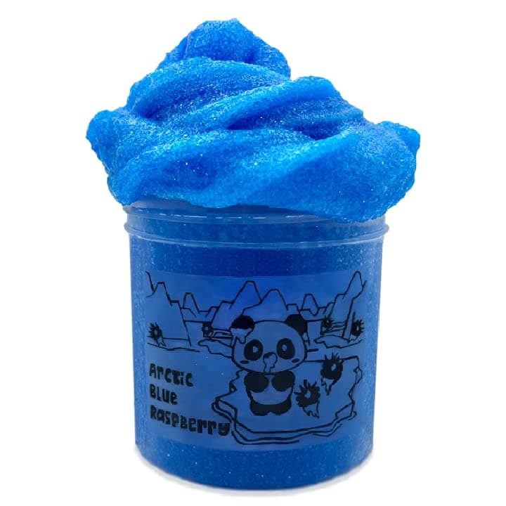 Arctic Blue Raspberry Freeze Icee Slime (6OZ) | Handmade Slime | Slimy Panda | Snow Slime