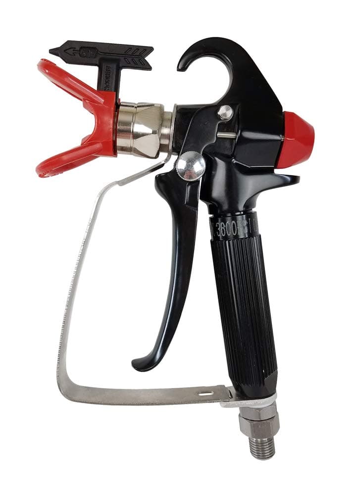 AeroPro 818C Airless Paint Spray Gun High Pressure 3600 PSI with 517 Reversible Nozzle Tip for Exterior Paint/Primer, with Swivel Joint for Airless Paint Sprayers M1 & M3, Paint Sprayer Accessories
