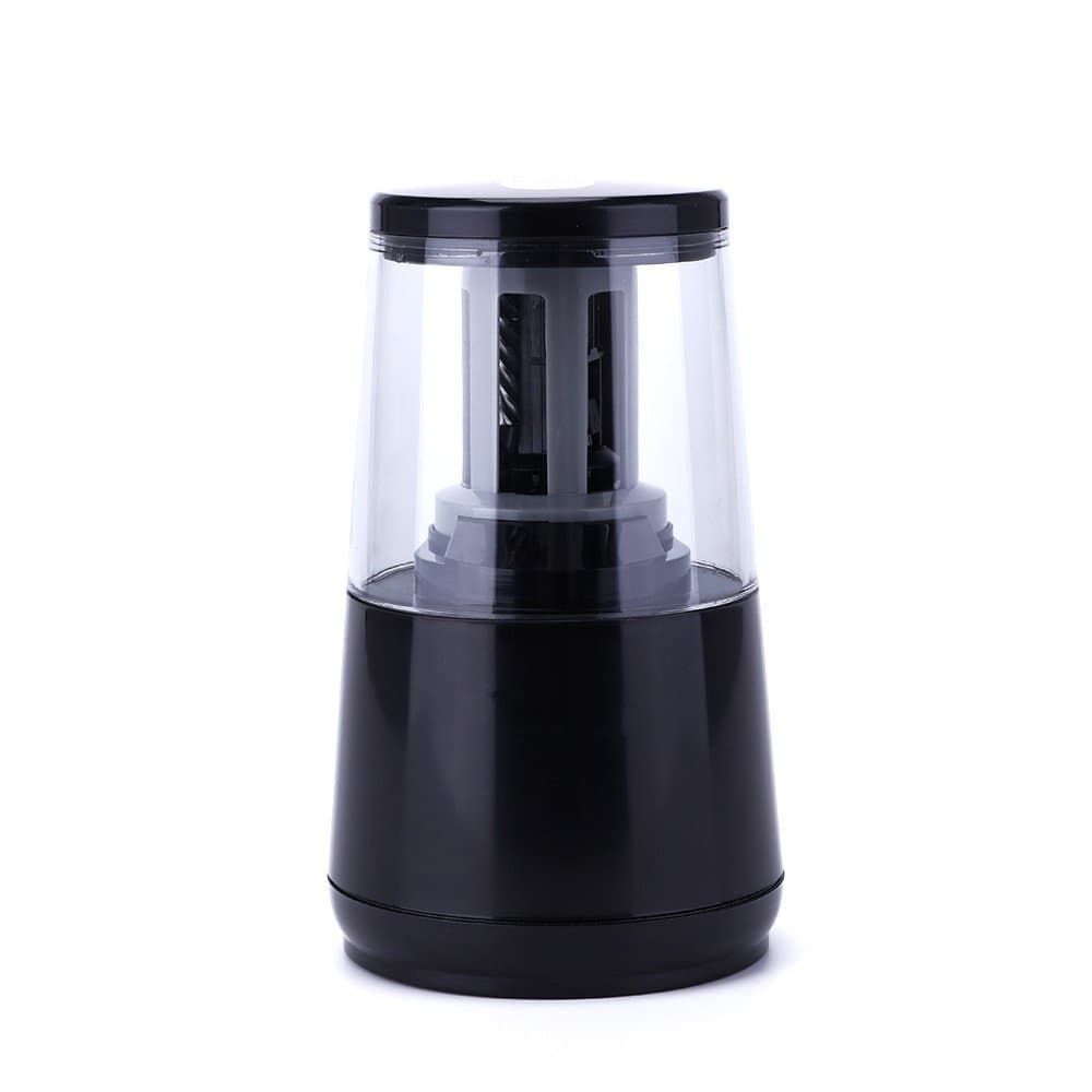 Electric Pencil Sharpener with Heavy Duty Blade, Battery/Adapter Operated Automatic Pencil Sharpener for Office, School, Studio