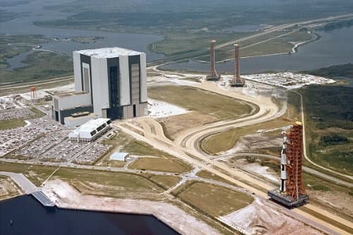 New 5x7 Photo: Apollo Vehicle Heads to Launch Complex