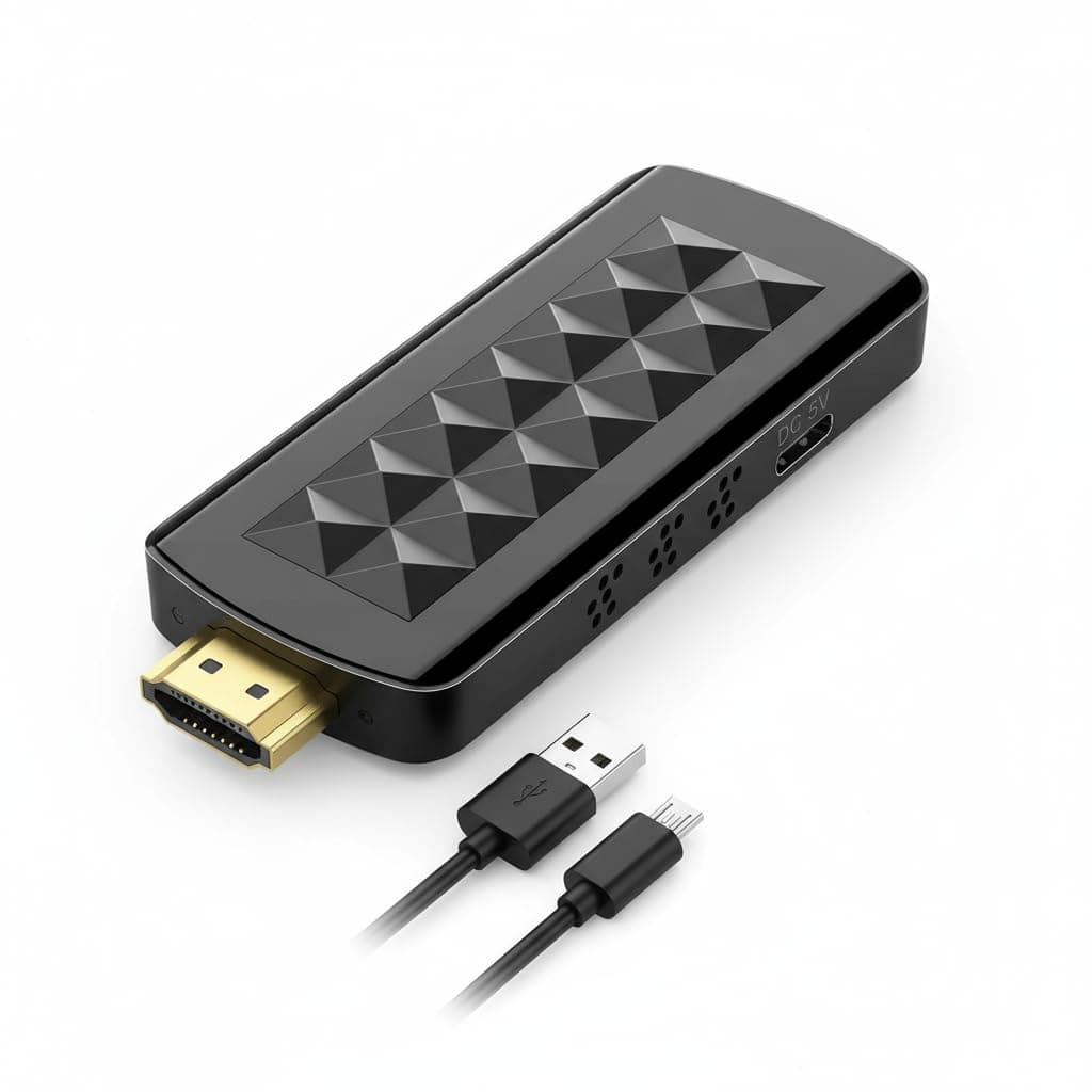 HDMI to DisplayPort, DisplayPort Cable Adapter, Male DP Female with USB Power, Support 4K@60Hz, 1080P@144hz, Display1.4, Dual - Modes, Compatible Laptop(NOT Port)