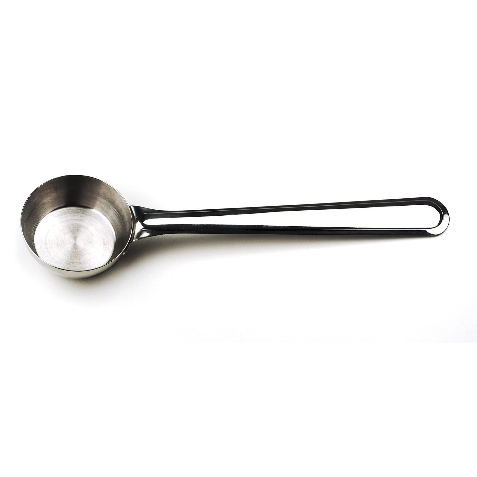 RSVP InternationalEspresso Supply Coffee Scoop Collection, 2-Tablespoon, Long Handle, Metallic