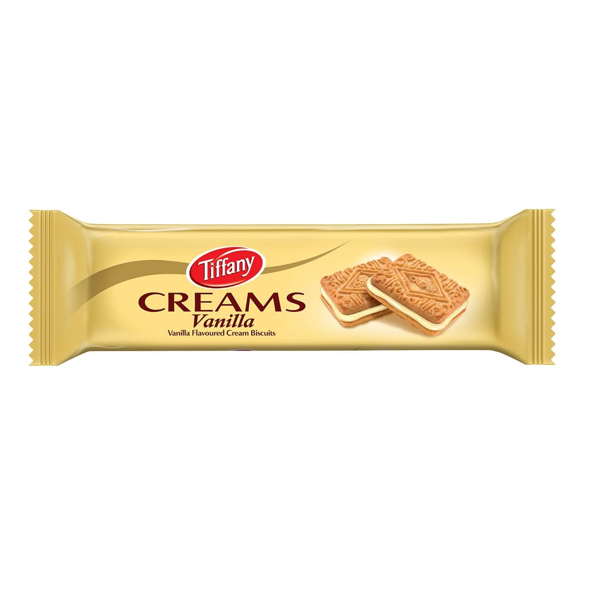 Creams Vanilla Cream Sandwich Biscuits, 80g