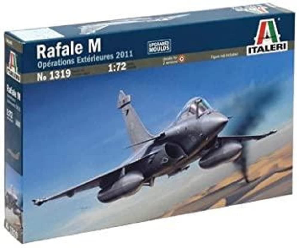 Italeri 1319 1: 72 – Rafale M External Operations 2011