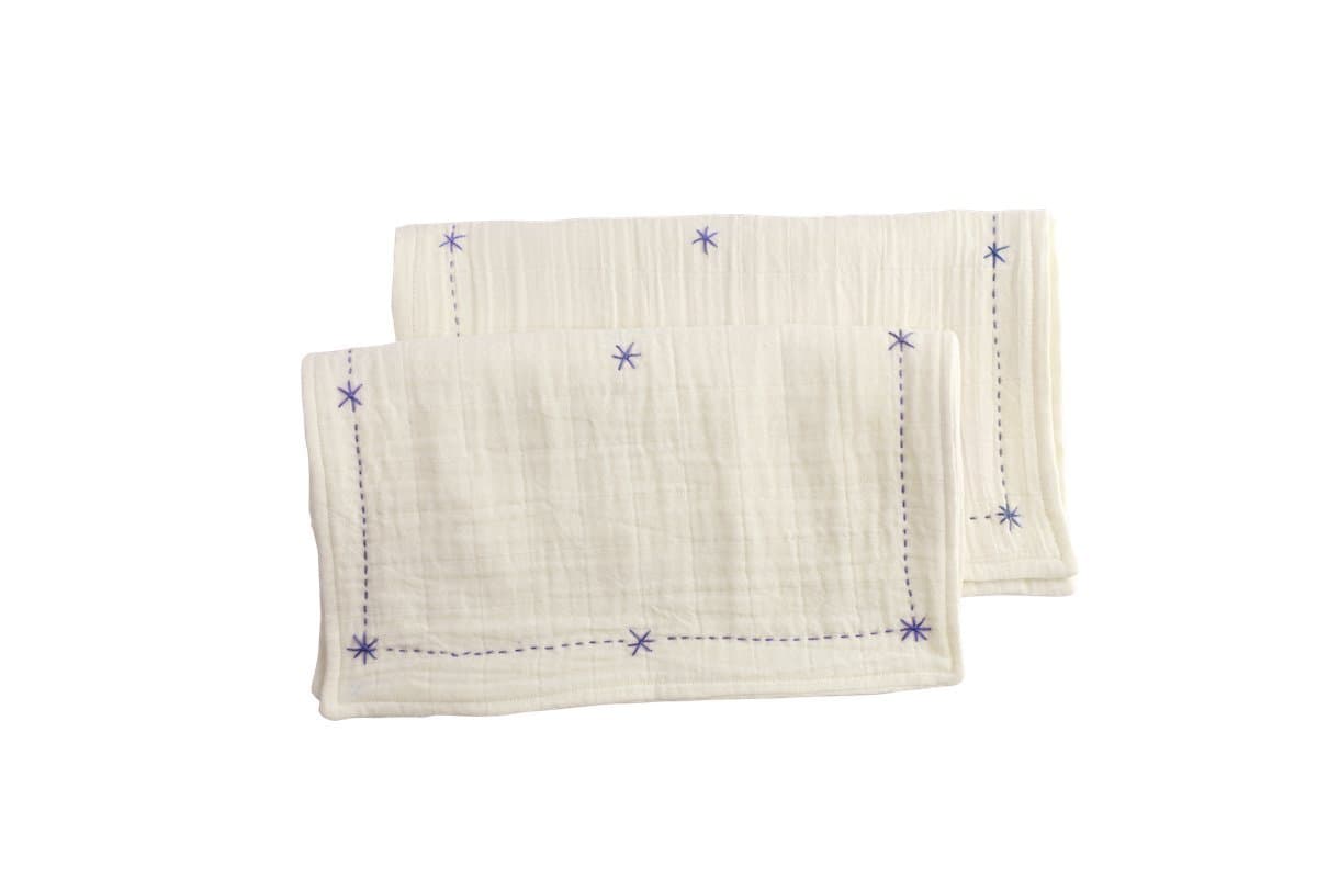 EllieFunDay The Lovie Burp 2 Piece Cloth, Lilac