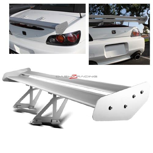 Universal GT Type-V Silver Aluminum Spoiler Wing(New)
