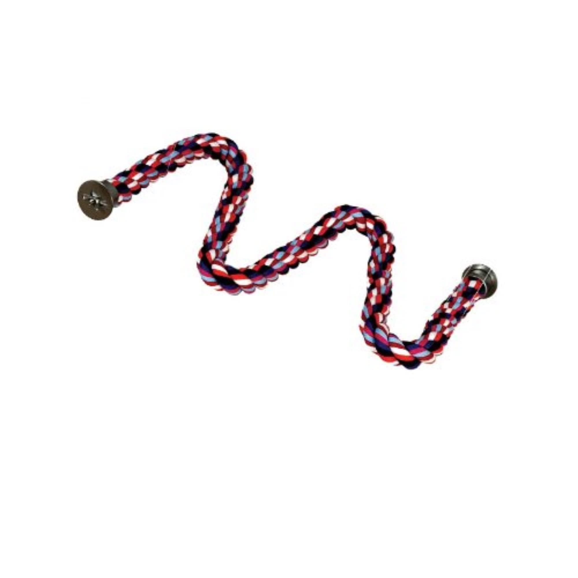 Paradise Toys Cotton Zig Zag Perch, 1 1/4-Inch by 64-Inch Max