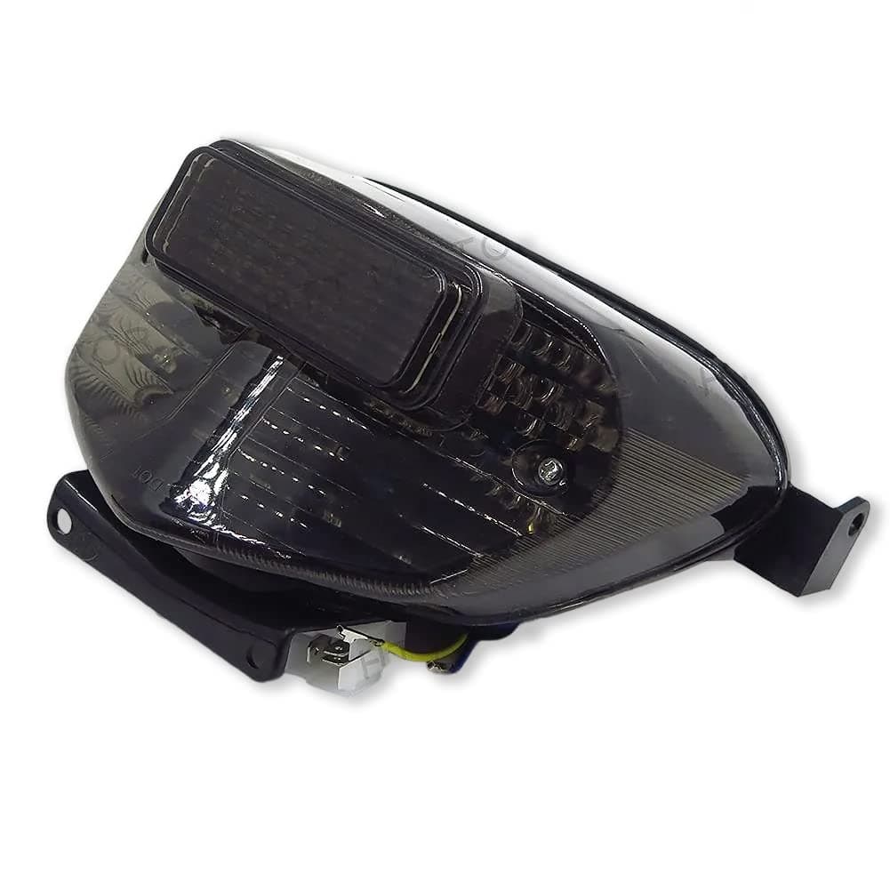HTT Motorcycle Smoke Led Tail Light Brake Light with Integrated Turn Signals Indicators For Suzuki 2001-2003 GSX-R600/ 2000-2003 Suzuki GSX-R750/ 2001-2002 Suzuki GSXR 1000