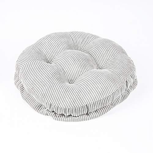 NuvoLe Home 12” Round Bar Stool Cushion with Elastic, Padded to Give Your Old Stool a New Looking, Machine Washable