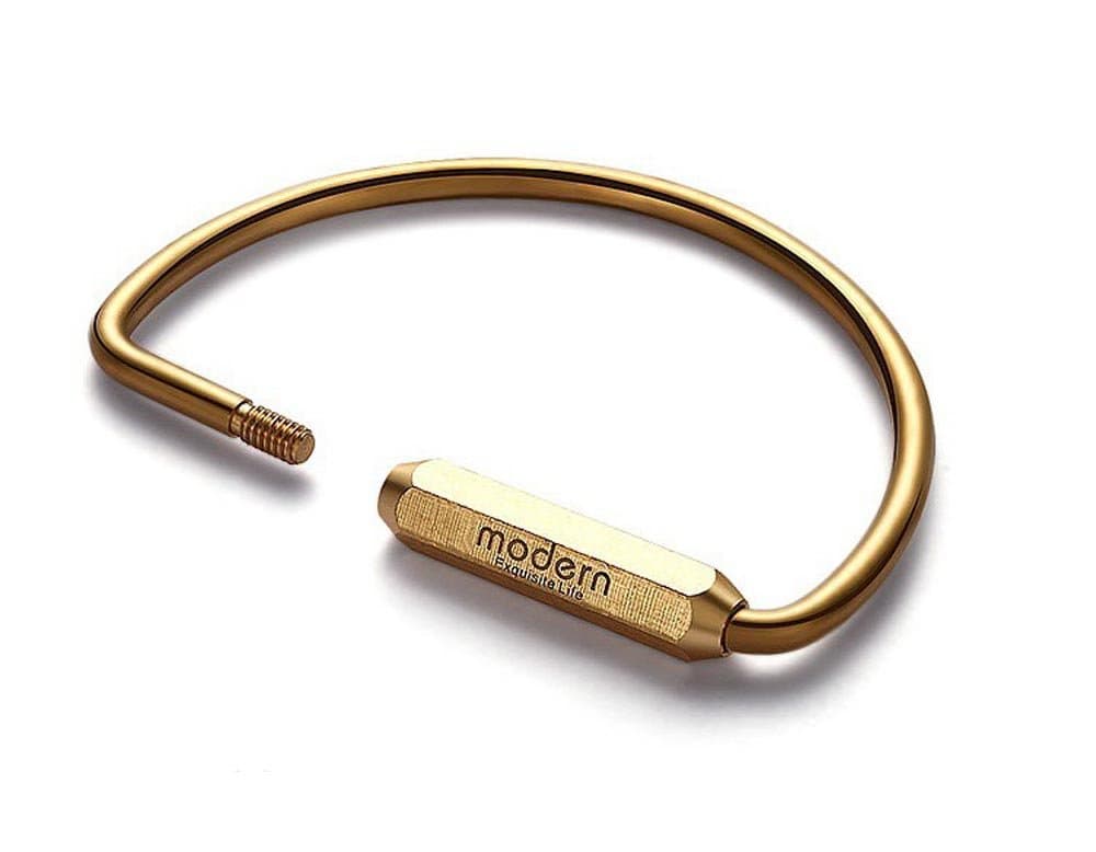 Creative handmade copper simple retro brass key ring handmade car keychain hanging buckle waist circle EDC