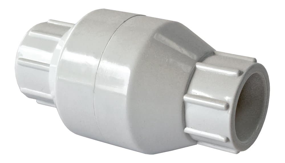 American Valve P32S 1/2" PVC In-Line Check Socket Schedule 40, 1/2-Inch
