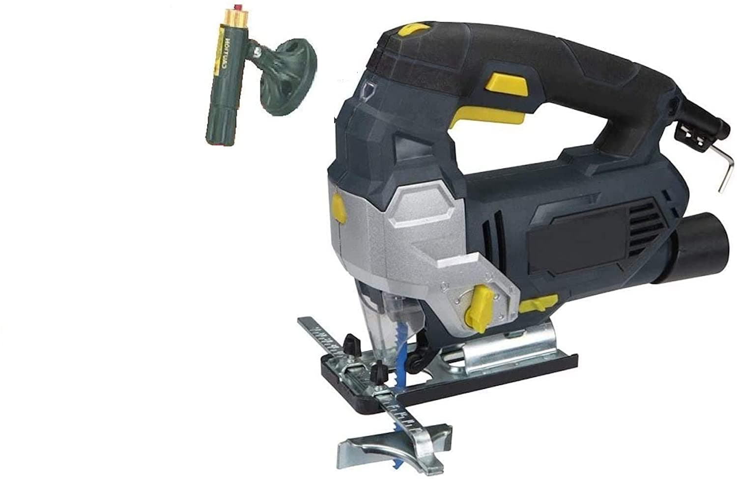 360 Degree 9 Ft. Laser Tool Marker Saw Guide Adhesive Or Magnetic Base (batteries included)