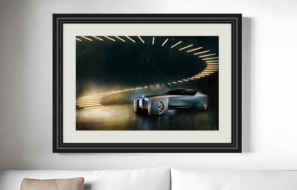 JZZF18274 Rolls Royce Vision Next| Self-Adhesive Painting | Frameless