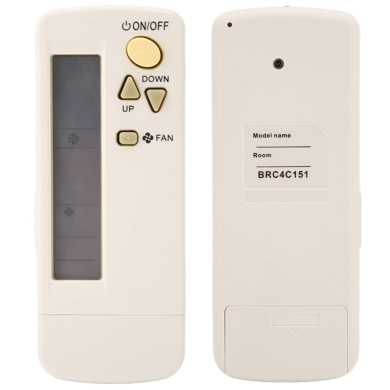 ciciglow Air Conditioner Remote Controller, Universal Abrasion Resistance Remote Control Replacement Silicone Buttons for BRC4C151 BRC4C152 BRC4C153 BRC4C155 BRC4C158 BRC4C159 BRC4C160