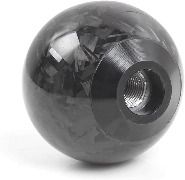 muge racing Shift Knob (Carbon Fiber-Sphere, Black)