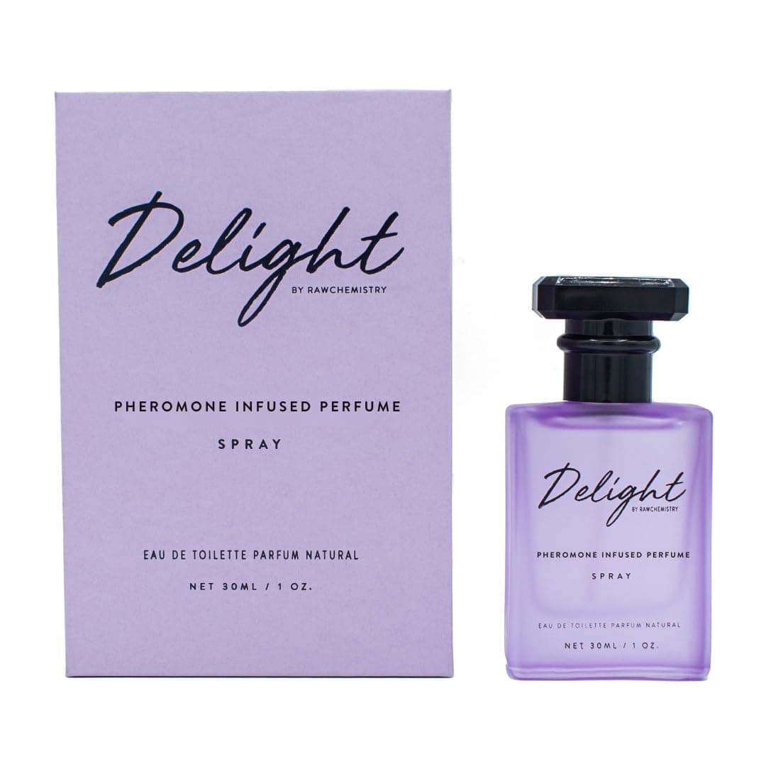 RawChemistry Delight Pheromone Infused Perfume for Women – Women's Perfume Infused with Pheromones – Delight by Raw Chemistry Spray with Feromonas – con Feromonas para Mujer