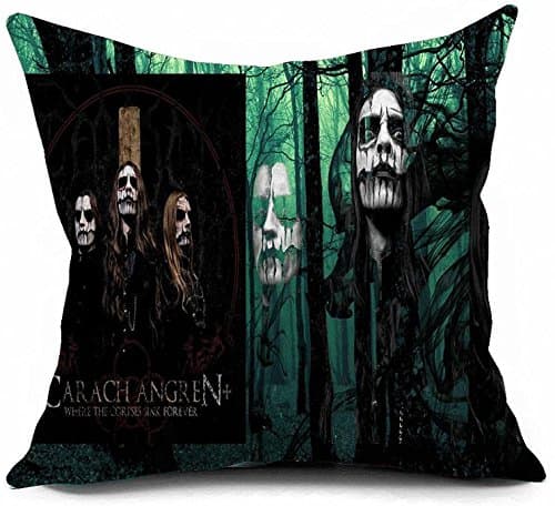 Custom Pure Cotton Carach Angren Art Pillowcases Cheap Decor Pillows 18x18 (One Side)