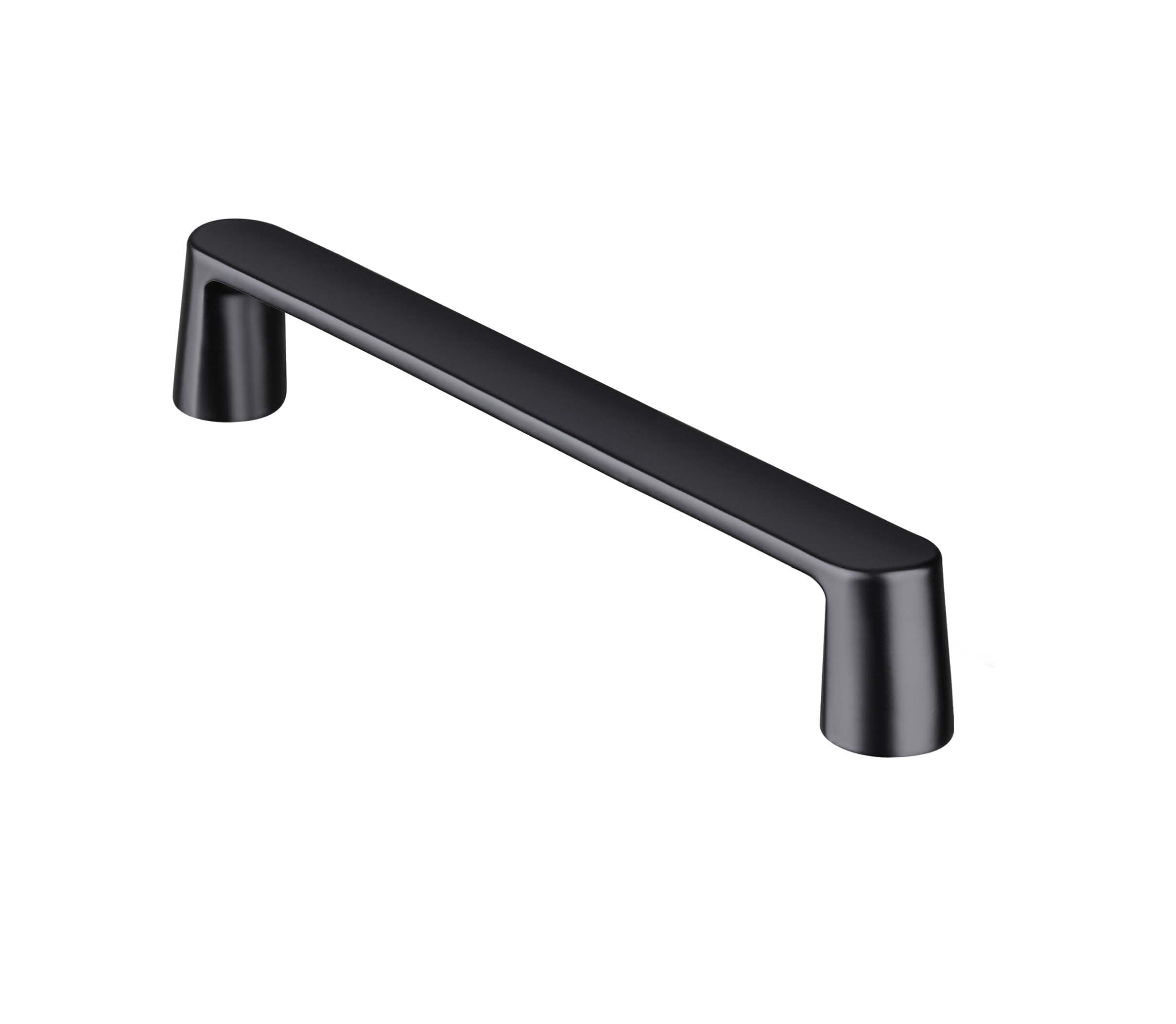 10 Pack Black Cabinet Pulls Black Kitchen Cabinet Handles - 7 Inch Length (6.3 Inch Hole Spacing) Cabinet Pulls Black and Black Pulls for Cabinets, Black Dresser Handles and Cupboard Handles