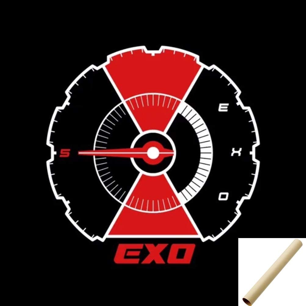 EXO - 5th Album [DON'T MESS UP MY TEMPO] Allegro + Moderato + Andante 3Set Version + 3 Unfolded Posters in tube