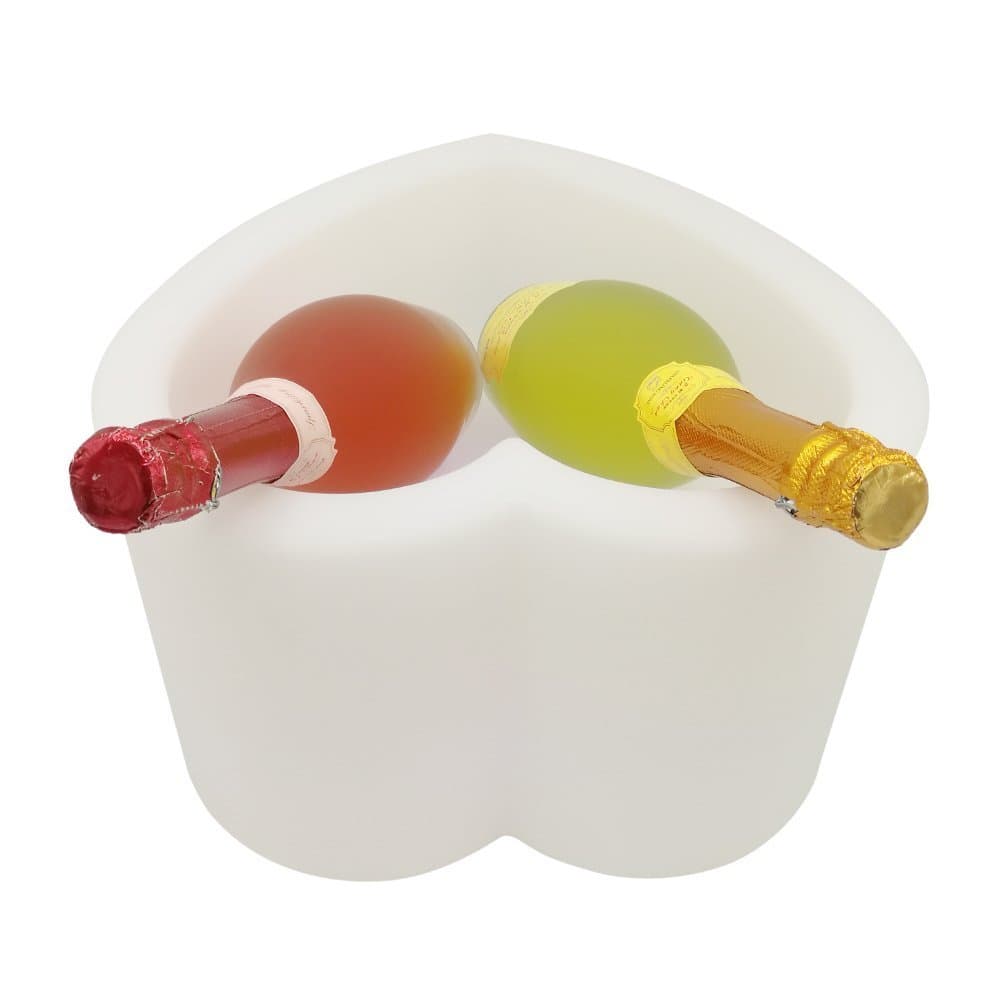 White PE Color Changing Party Ice Bucket Battery Operated TCD-2019 [Energy Class A+]