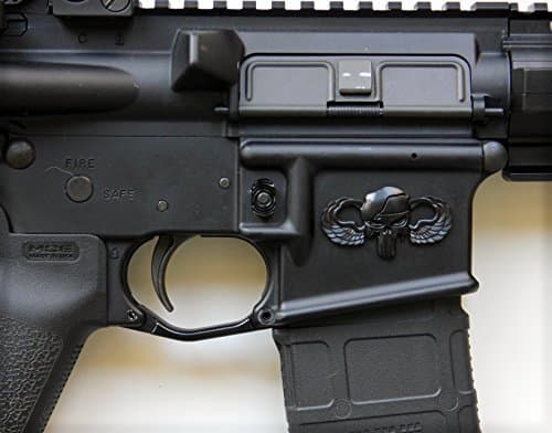 Tactical Freedom - Magwell Metal Decal/Sticker - Freedom Punisher (2 Pack)