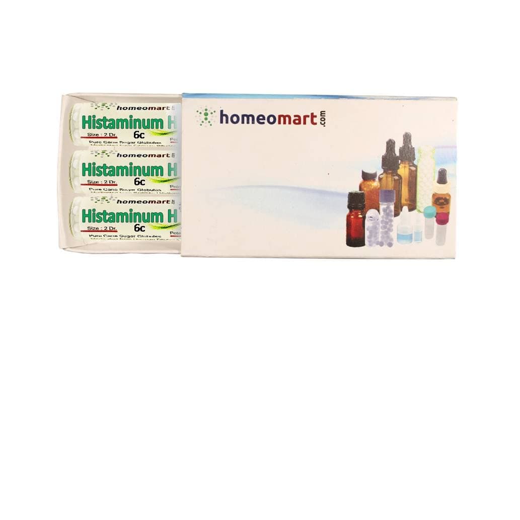 Histaminum Hydrochloricum Homeopathy Pellets (Pills) in 6C Potency, Pack of 3