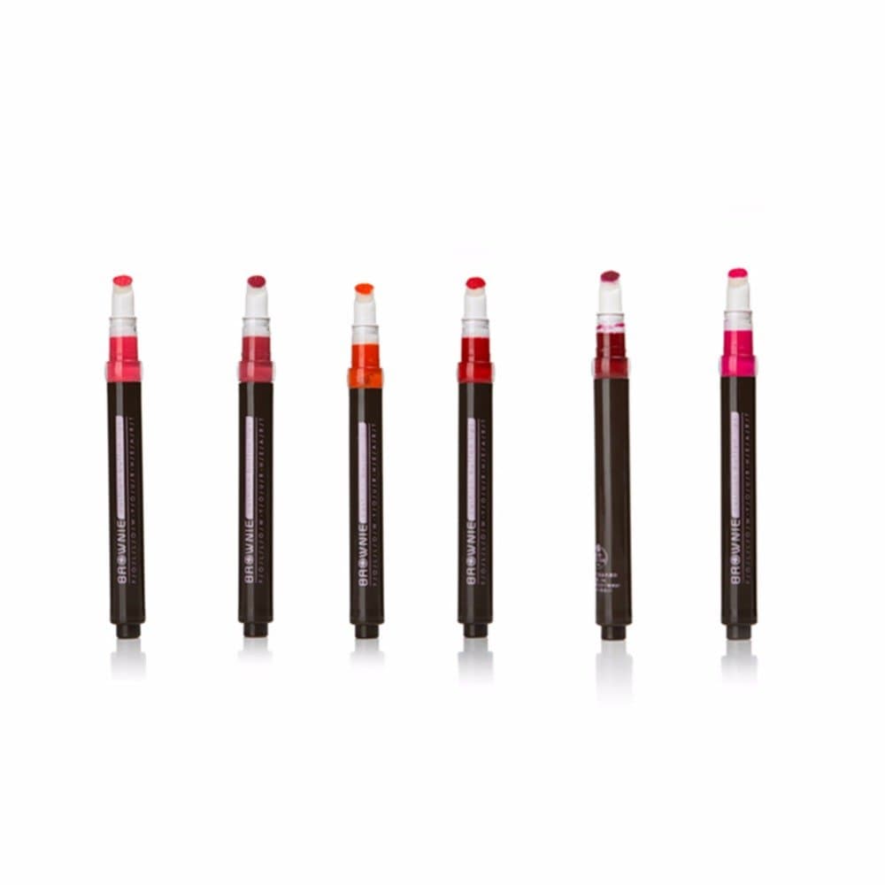 BEEZAN High-End Beauty Air Cushion Press Lip Gloss Long-Lasting Waterproof Lipstick (RD02)