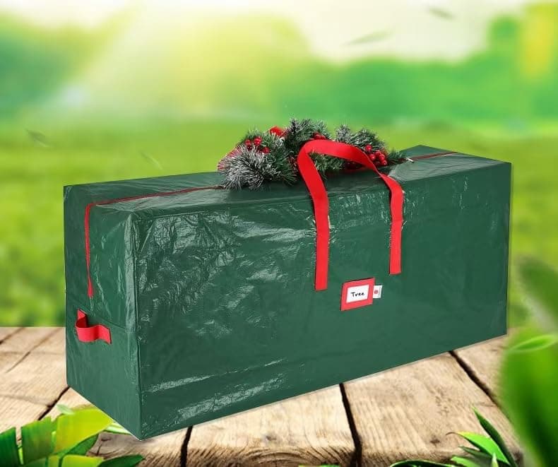 Christmas Tree Storage Bag Fits 9Ft Artificial Trees, Waterproof Christmas Tree Bag- Strong, Durable Handles Diamond Painting Kits