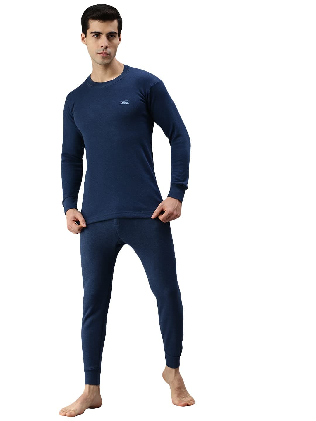 - Lux Cottswool Men's Cotton Thermal Set